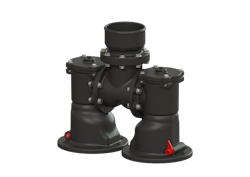 Kessel 680061 - Duo-Klappengehäuse für Aqualift F