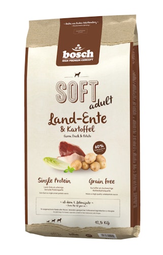 bosch SOFT adult Land-Ente & Kartoffel Hundetrockenfutter