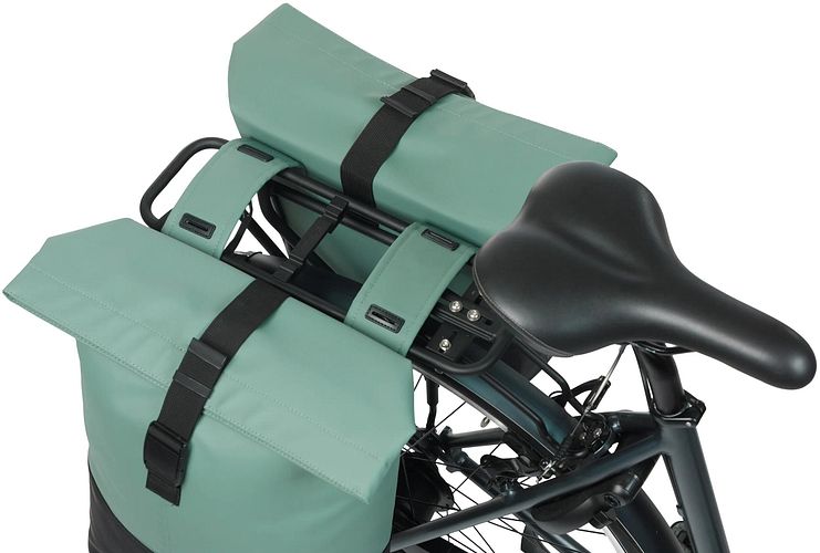 Basil Doppeltasche Cove 32 l schwarz,grün