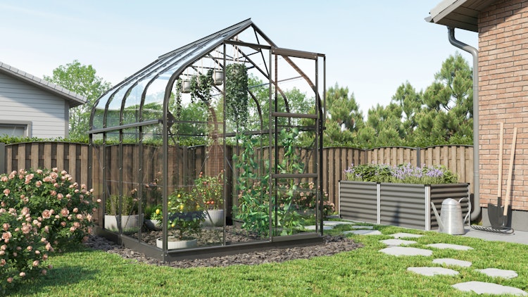 Vitavia Gewächshaus Orion 5000 inkl. 1 Dachfenster - 5,0 m²