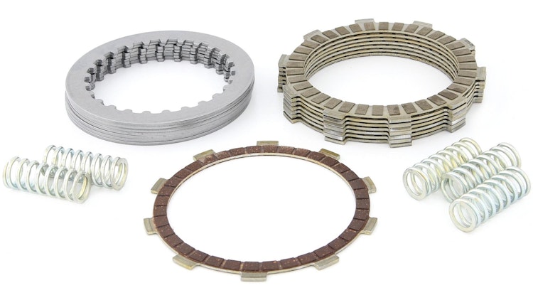 TRW Reparatursatz Kupplung MSK104, 8 Reibscheiben, 5 Federn, 7 Stahlscheiben