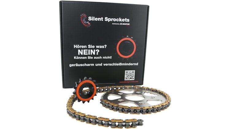 RK Kettensatz Premium, GB525ZXW, XW-Ring, Kettensatz Übersetzung: 16-50-122/525 Ritzel: Stahl