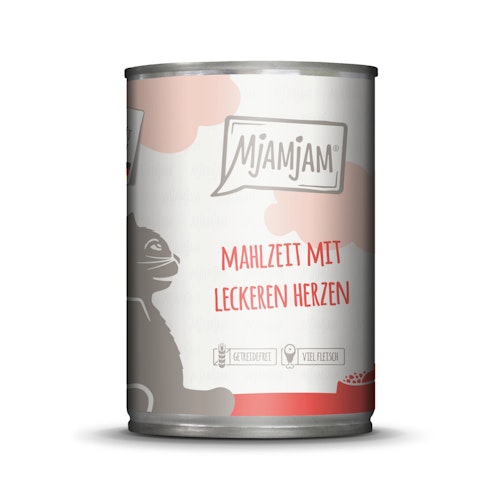MJAMJAM Leckere Mahlzeit 400g Dose Katzennassfutter