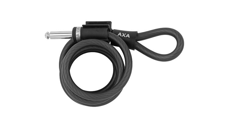 Axa Einsteckkabel Newton 180 cm schwarz