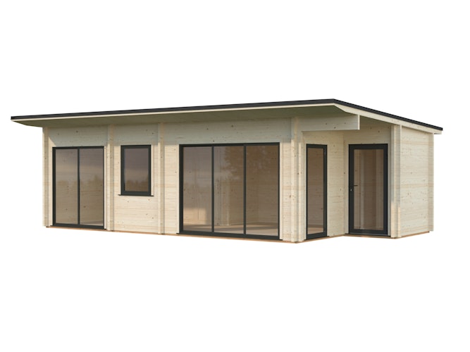 Palmako Ferienhaus Cecilia 32,0 m² Slide Plus - 70 mm