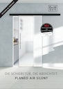 Vorschaubild Griffwerk Glasschiebetürkomplettset Planeo Air Silent dichtschließend