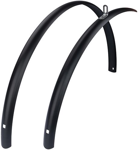 CONTEC Schutzblech-Set Splash Protect DLX 28 Zoll schwarz 28" - 36 mm breit