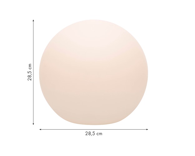 8 seasons design LED-Kugelleuchte Shining Globe (RGB), verschiedene Größen