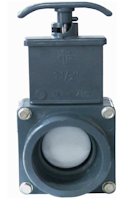 Absperrschieber mit Innen/Außengewinde 1,5"