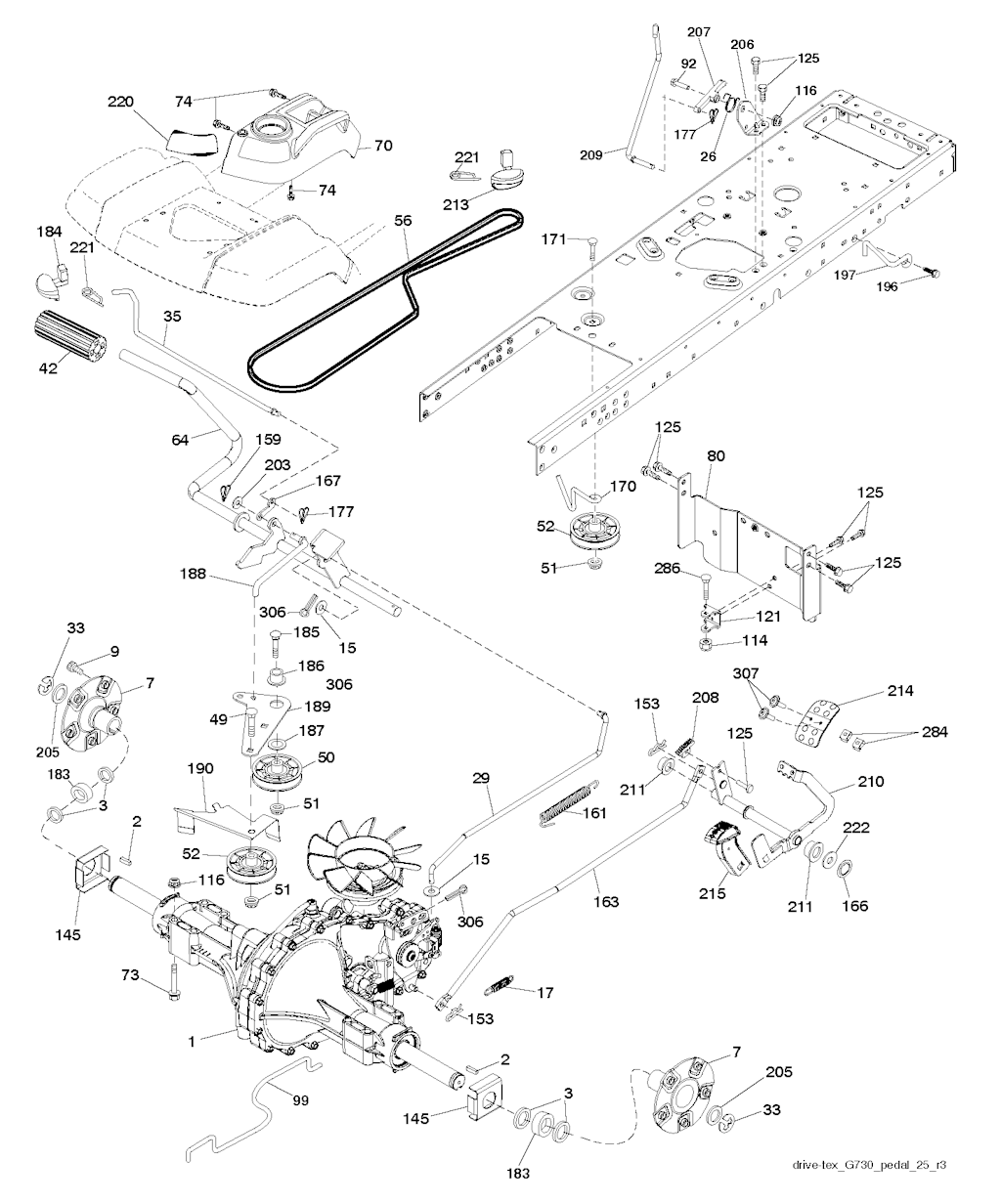 Explosionszeichnung Ersatzteile