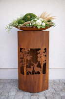 Badeko Set: Nova Hirsch (Säule, Schale & Kugel)