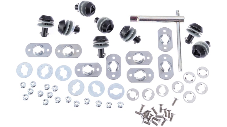 Kappa Montage-Kit 07RKITK für Montage der Seitenkofferträger KLO BMW / Honda / Triumph / Yamaha