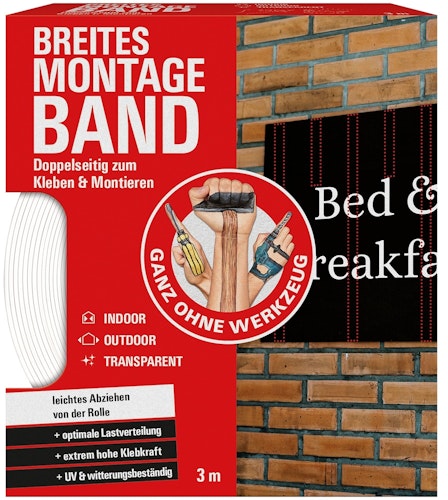 FISCHER Montageband 38 mmx3 m