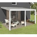 Vorschaubild Skan Holz Aluminium Terrassenüberdachung Garda Breite 434 cm
