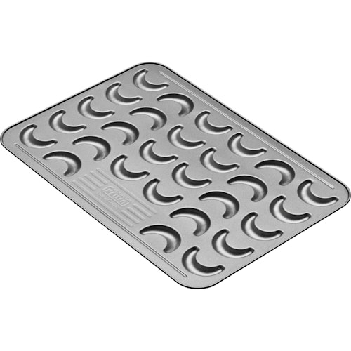 Kaiser Vanillekipferlblech für 28 Kipferl