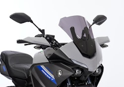 ERMAX Windschutzscheibe Sport Acrylic durchsichtig Schwarz getönt für YAMAHA Tracer 7/GT