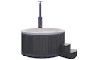 Vorschaubild Wolff Finnhaus Badebottich Hot Tub Typ 4 Ø 225 cm mit Acrylwanne, Massagesystem & LED-Beleuchtung