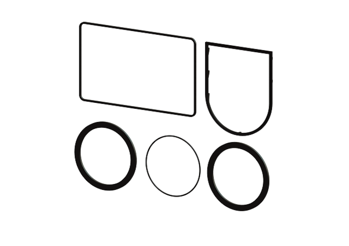 Kessel 70116 - Dichtungsset DN 125