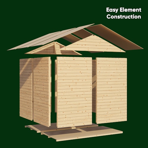 Bertilo Gerätehaus Sylt 1/2/3 - 14 mm