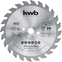 kwb Hk-Sägebl.HM Ø170x30/16 Z24 585455