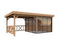 Vorschaubild Palmako Gartenhaus Connect Lenna 16,6 m² Set 403 Slide