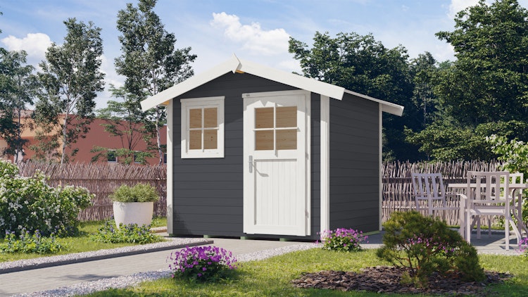 Weka Gartenhaus 123 - 28 mm