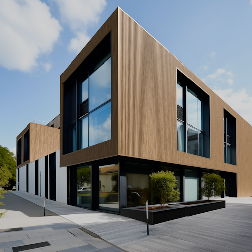 Fiberdeck WEO 60 Fassadenprofil BSK E 33 x 170 mm