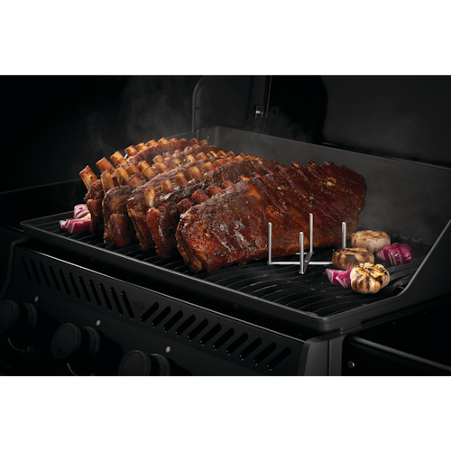 NAPOLEON Spare-Rib-Halter Edelstahl, verstellbar (56012)