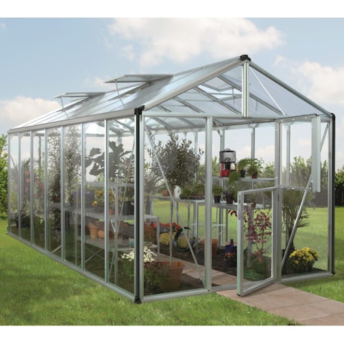Vitavia Gewächshaus Zeus 13800 inkl. 3 Dachfenstern - 13,8 m²