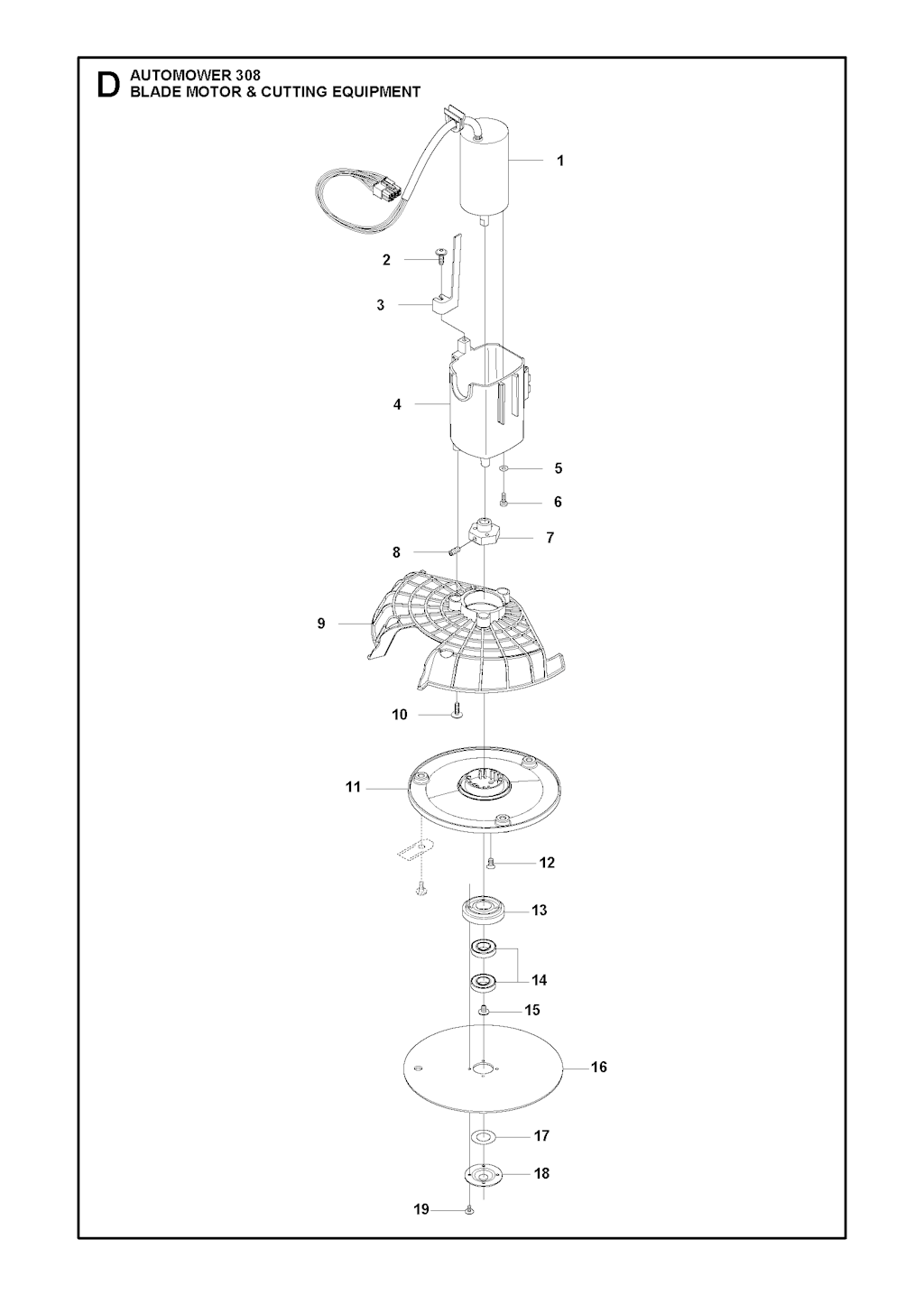 Explosionszeichnung Ersatzteile