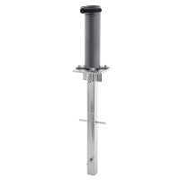 doppler Bodenanker + Aufsatzrohr Universal 6,5 cm, Stahl