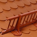 Vorschaubild HEUEL Schneefangsystem Halterung Biberschwanzziegel - TopBoard u. StandardBoard - verschiedene Farben