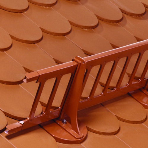 HEUEL Schneefangsystem Halterung Biberschwanzziegel - TopBoard u. StandardBoard - verschiedene Farben