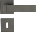 Vorschaubild Griffwerk Türgriff GRAPH SIEGER DESIGN eckig - Samtgrau, Kaschmirgrau, Graphitschwarz