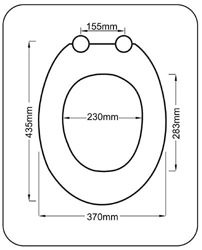 MDF High Gloss WC-Sitz OASE mit Absenkautomatik