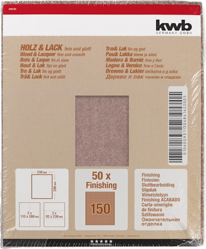 kwb Schleifbogen Finishing K 150 840150