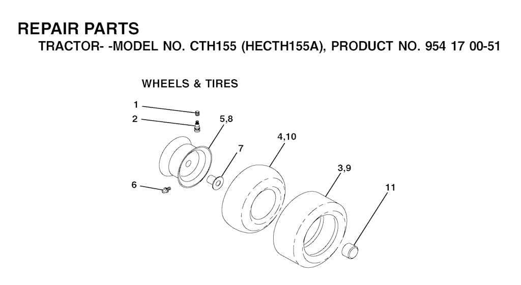 Explosionszeichnung Ersatzteile