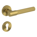 Vorschaubild Griffwerk VAYA 136 ARIS fast2fix Fast2Fix Rosetten rund Profilzylinder Gold matt