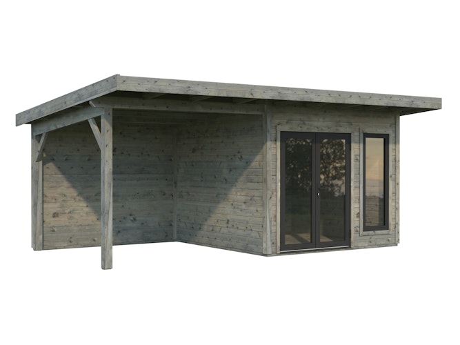 Palmako Gartenhaus Aurelia 8,4 + 7,9 m² - 44 mm