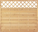 Vorschaubild T&J Maxi Massivzaun Ranki 180 x 150 cm