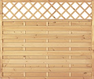 T&J Maxi Massivzaun Ranki 180 x 150 cmZubehörbild