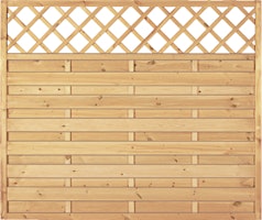 T&J Maxi Massivzaun Ranki 180 x 150 cm