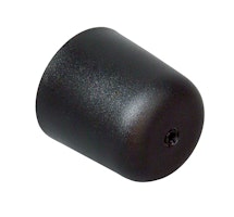 Kopp Kunststoff Deckenbaldachin, schwarz - 342805008