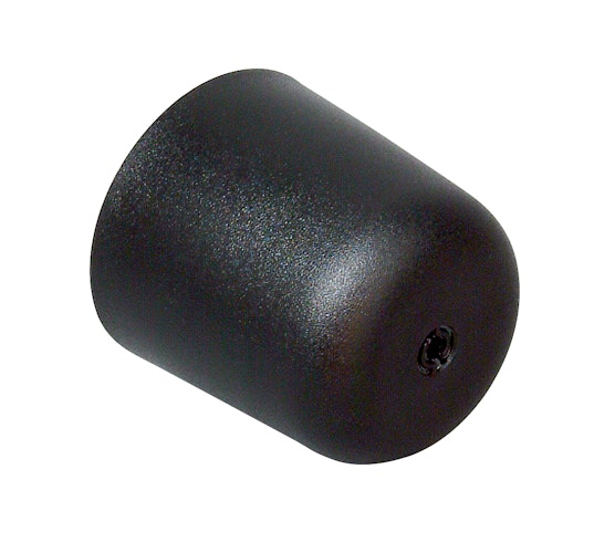 Kopp Kunststoff Deckenbaldachin, schwarz - 342805008