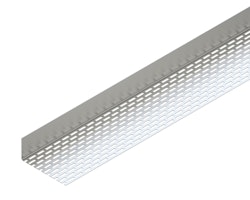 OSMO Fassade ZUB Alu Lüftungswinkel  0,8 mm einseitig Lochung 254 cm²/lfm VE 1 Stk.