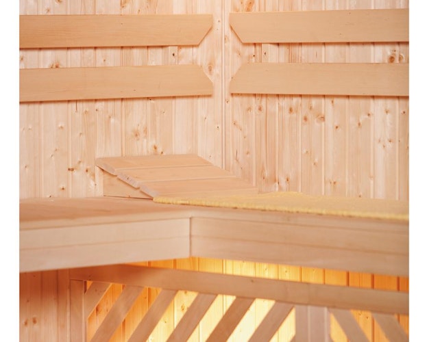 Weka Komfortpaket 1 für alle Saunen mit Mindestmaß 194 x 144 cm