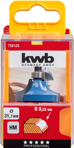 kwb 1/4-Stabfräs HM 31,7 mm SB-Box 756120