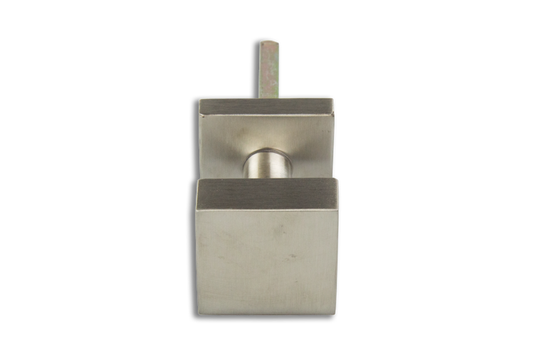 Griffwerk Wechselgarnitur CARLA Square-Edelstahl matt-Klipptechnik