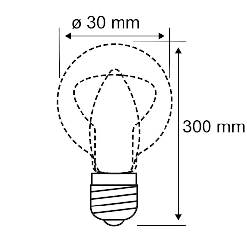 Paulmann 1879 Filament 230V LED Tube E27