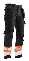 Jobman Bundhose Hi-Vis mit Hängetaschen 2277